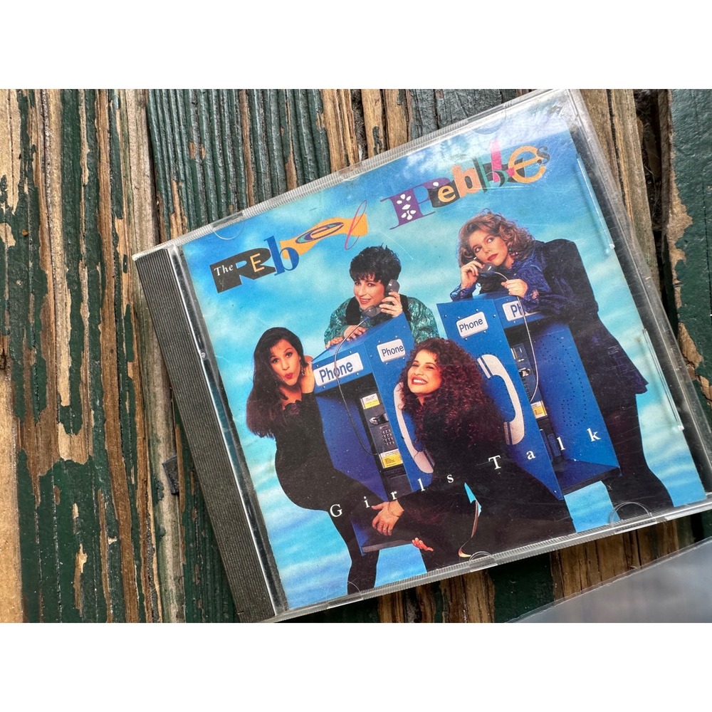 The Rebel Pebbles Girls Talk CD 1991 IRS Records Pop Rock X2-13076 022071307628